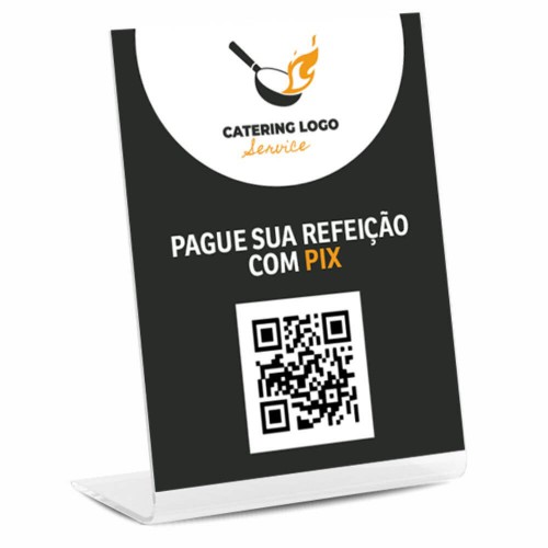  QR CODE PIX ACRÍLICO 3MM