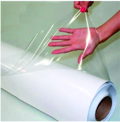 0,08 mm Transparente Largura: 1,52m