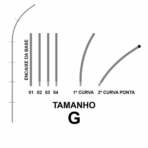 PEÇAS HASTES G - 0X0
