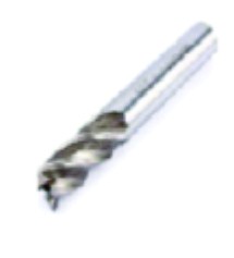 6 mm - 13 mm - 57 mm - 4 Cortes Helicoidal Aluminio