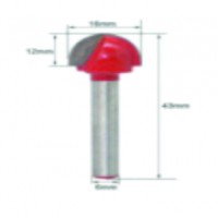 16mm  - BallNose Vermelha